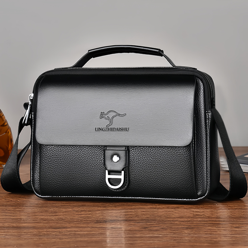 Tablet Shoulder Bag - Langlebige, Verschleißfeste Zweifarbige Geschäftstasche Modische Aktentasche