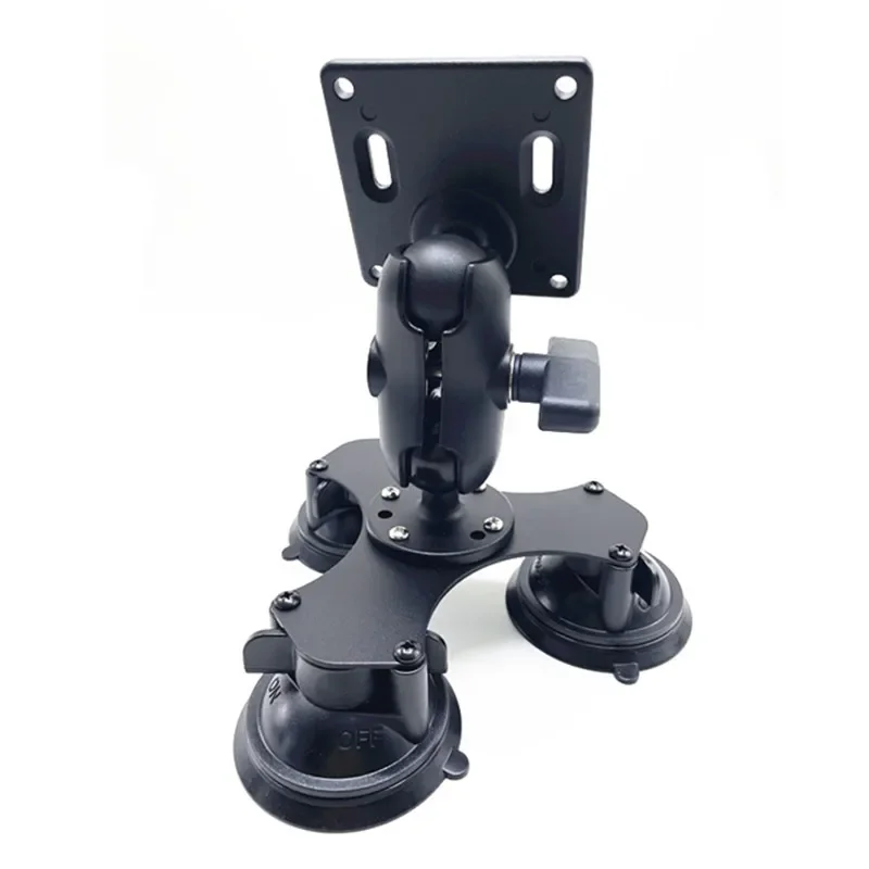 Tablet Car Mount - Dreifache Saugnäpfe Monitorhalterung 1,5 Zoll Kugelbasis