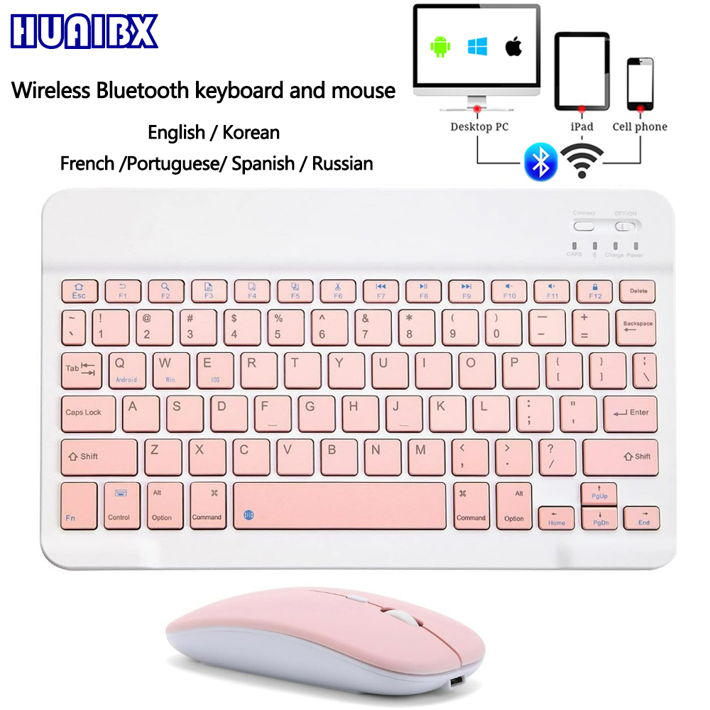 Boox Tablet Accessories - 10-Zoll-Wireless-Bluetooth-Mini-Tastatur für iPad, Telefon, Tablet, tragbare
