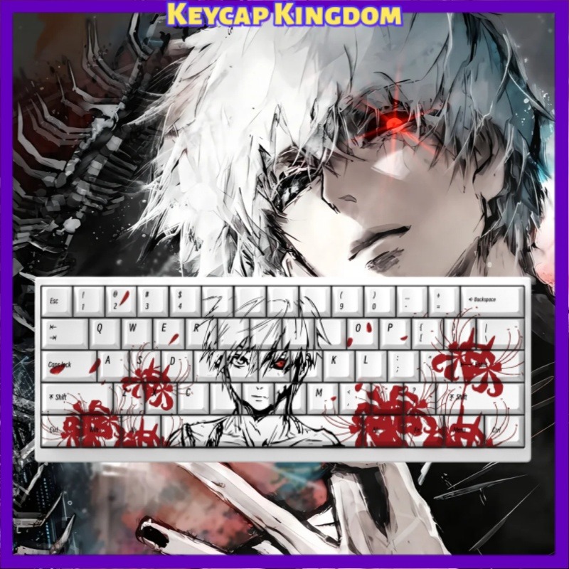 Tablet Gaming Accessories - Tokyo Ghoul Kinki Ken Anime-Tastenkappe für