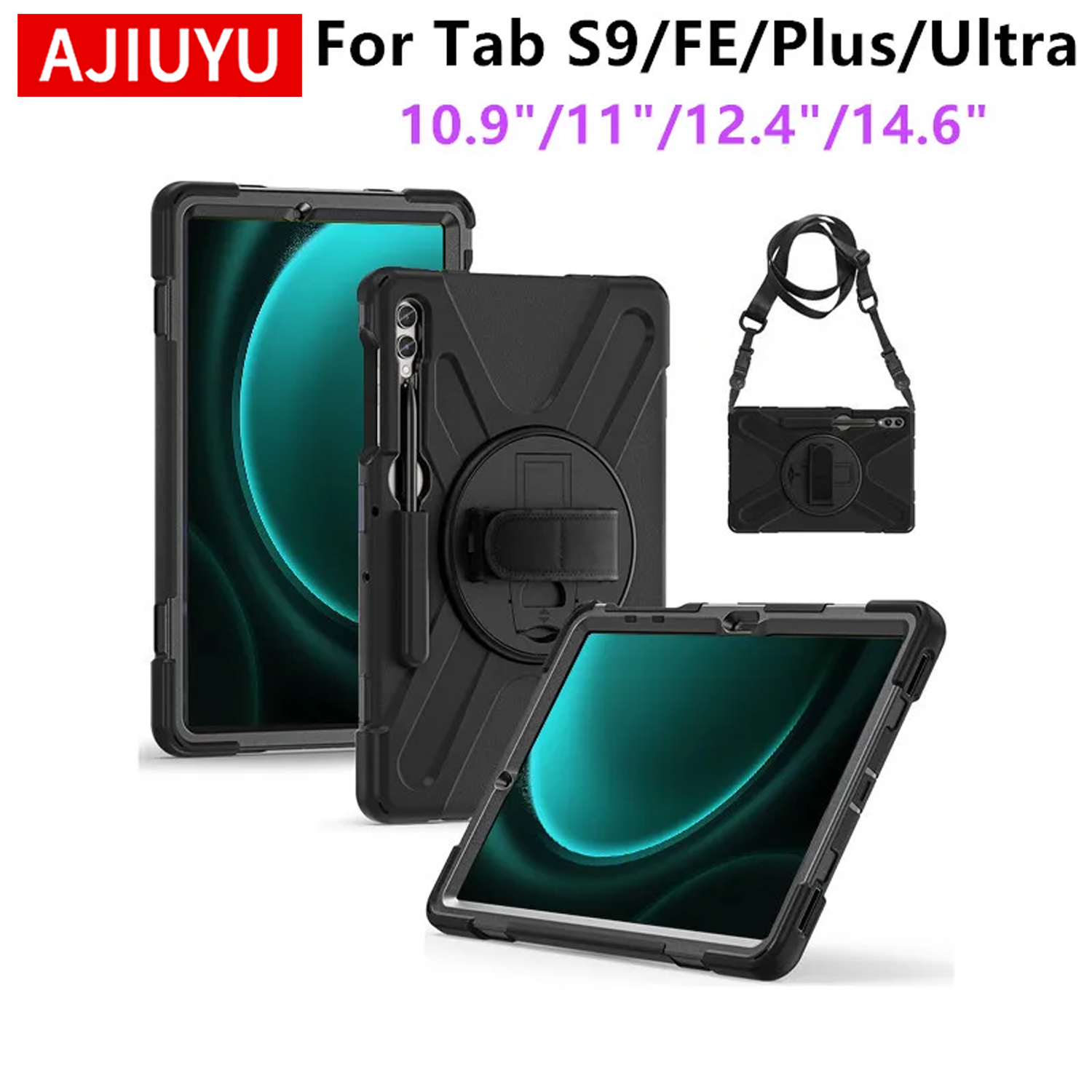 Vortex Tablet Accessories - Robuste, stoßfeste Hülle für Samsung Galaxy