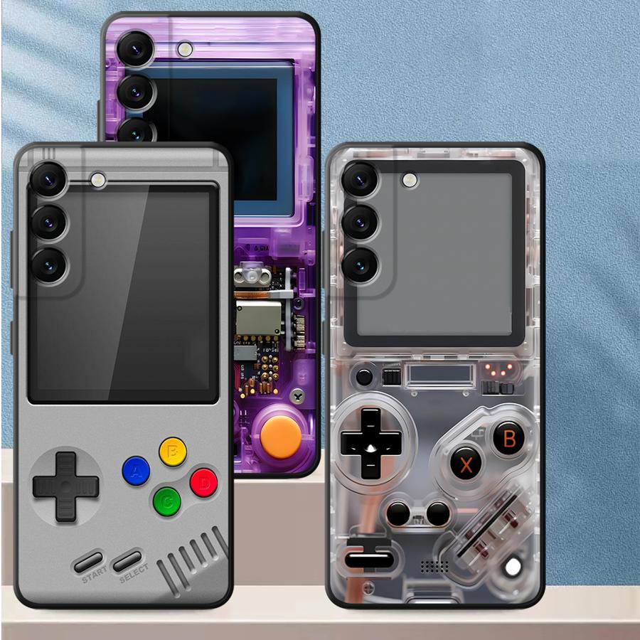 Samsung Galaxy A55 - Lila Gaming-Konsolen Handyhülle für Samsung Galaxy