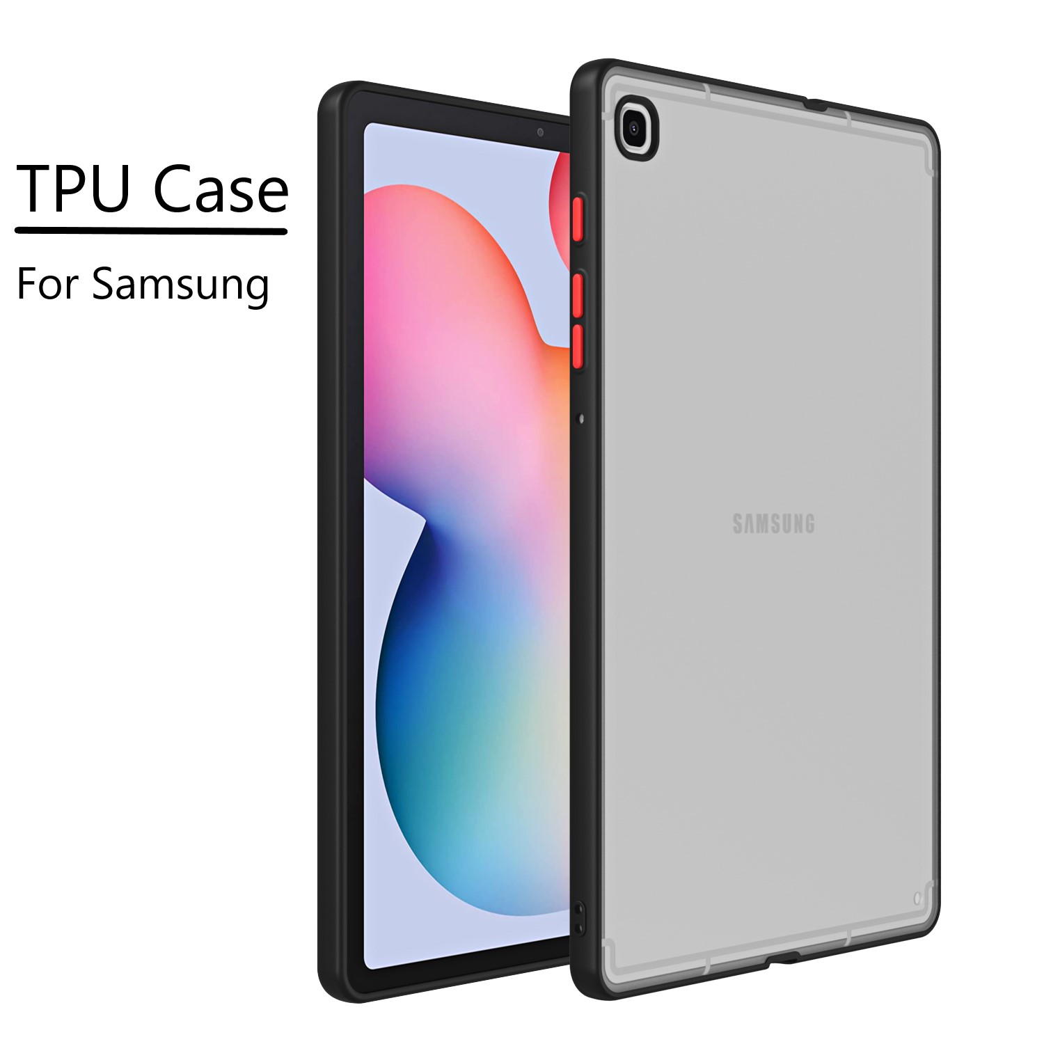 Samsung Tablet S9 Accessories - TPU Soft Back Case Für Samsung