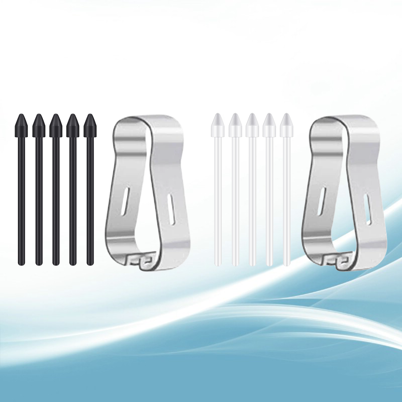 Galaxy Tablet Accessories - Schwarz/weiße Ersatzspitzen für Stylus-Stifte für Samsung