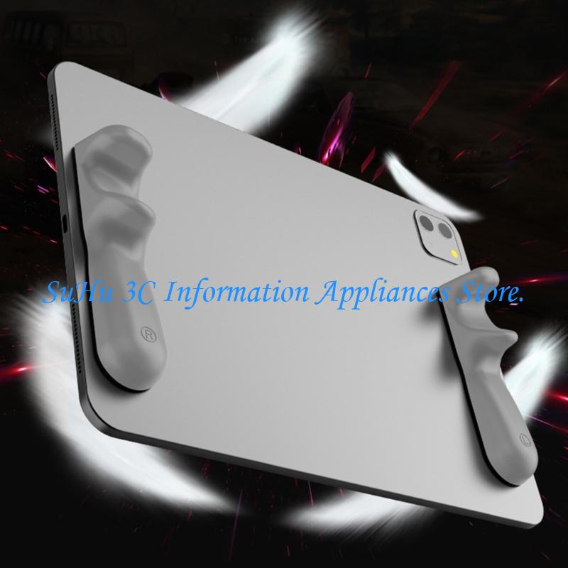 Tablet Accessories Samsung - 2 Stück Silikon-Gaming-Griff für Tablet, Handy-Spiel,