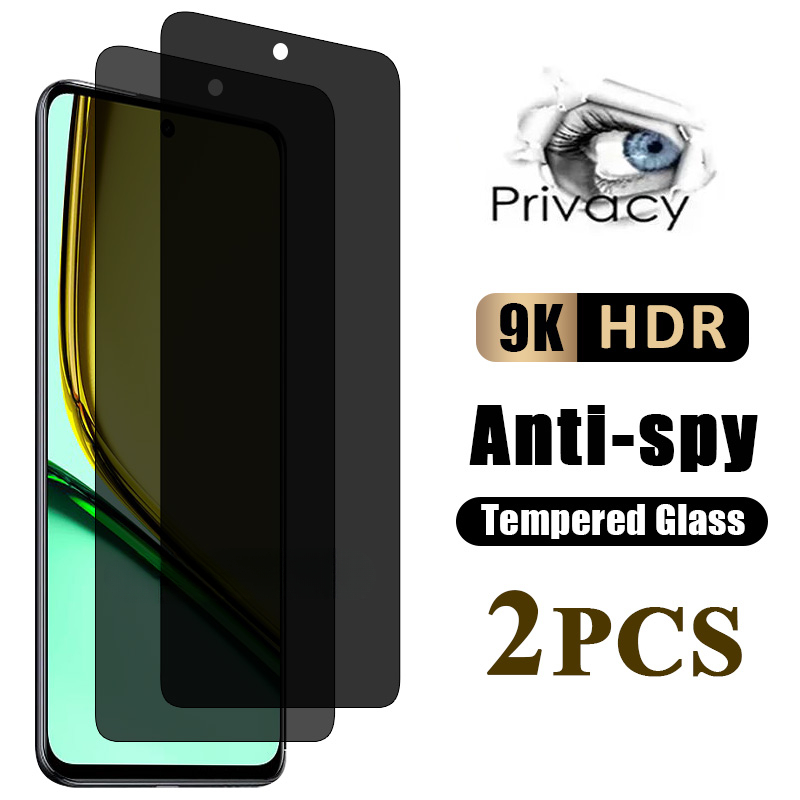 Realme C67 - 2Pcs Anti-Spy Privatsphäre Screen Protector Für