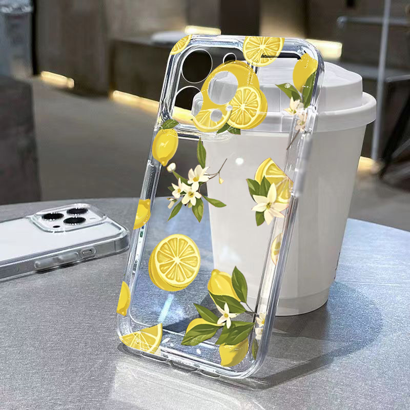 Samsung Galaxy A55 - Sommer Obst Zitrone Blume Klar Telefon