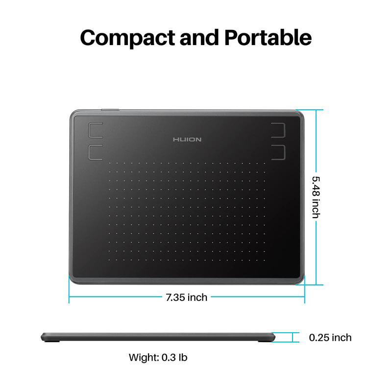 HUION H430P Digitale Tablets M – Huion Tablet Accessories Bewertung und Preis
