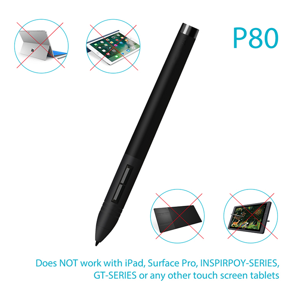 PEN80 Wiederaufladbarer digita – Huion Tablet Accessories Bewertung und Preis