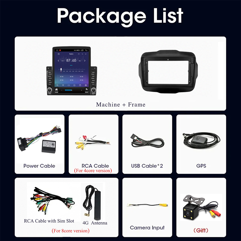 8G + 128G Android 14 Für Jeep  – Tablet Danish Mobile & Accessories Faisalabad Bewertung und Preis