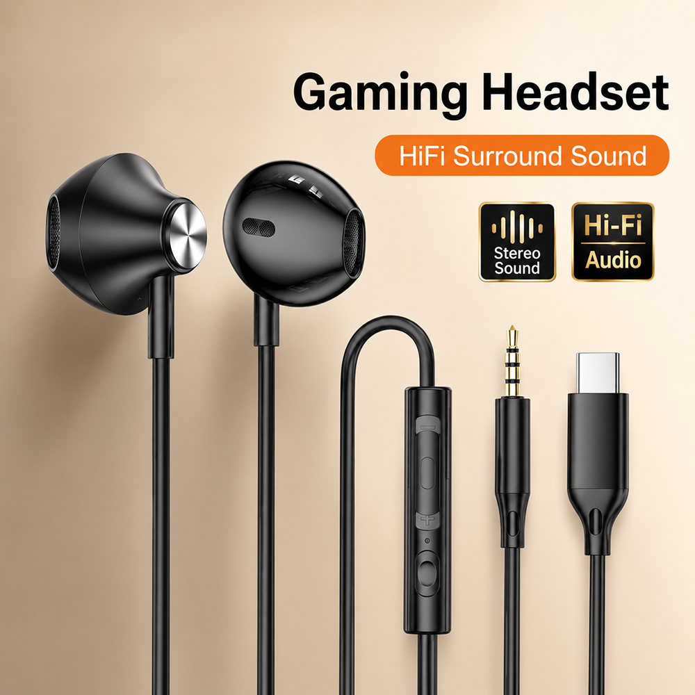 HiFi-Surround-Kopfhörer, Bass- – Tablet Gaming Accessories Bewertung und Preis