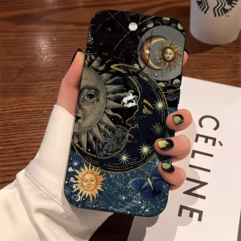 Ästhetische Sonne-Mond-Print H – Samsung Galaxy A55 Bewertung und Preis
