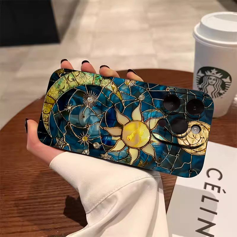 Ästhetische Sonne-Mond-Print H – Samsung Galaxy A55 Bewertung und Preis