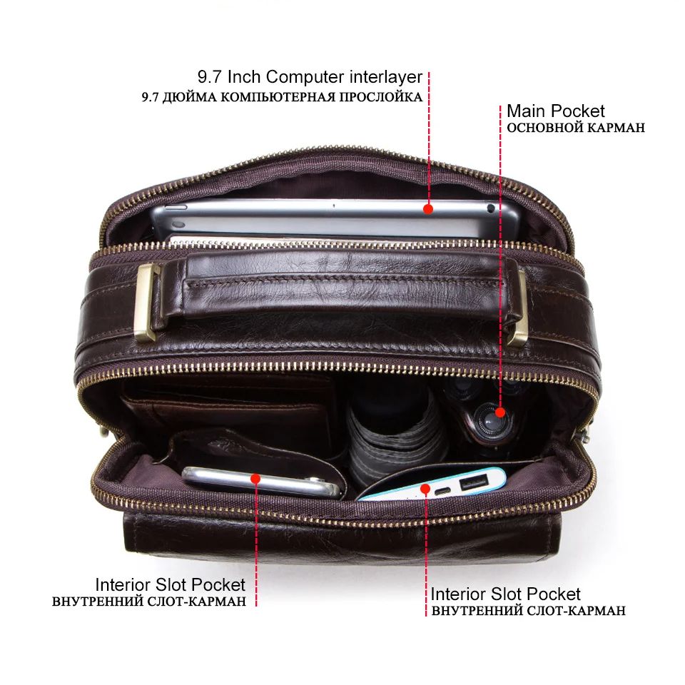 Sling-Umhängetaschen aus echte – Tablet Shoulder Bag Bewertung und Preis