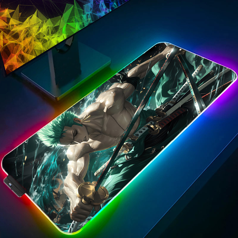 ONE PIECE Zoro Mauspad RGB Gam – Tablet Gaming Accessories Bewertung und Preis