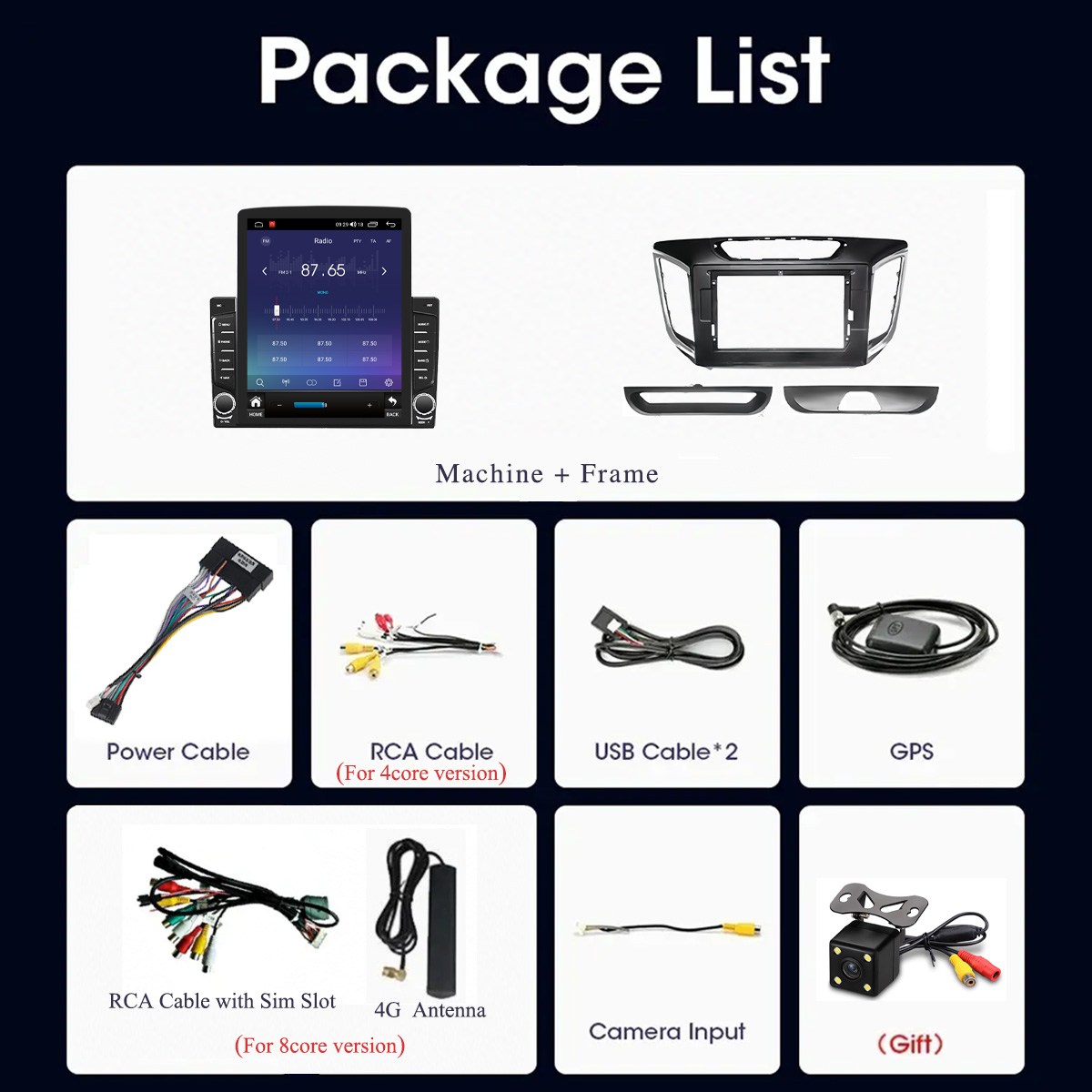 8G+128G Android 14 Für Hyundai – Tablet Danish Mobile & Accessories Faisalabad Bewertung und Preis