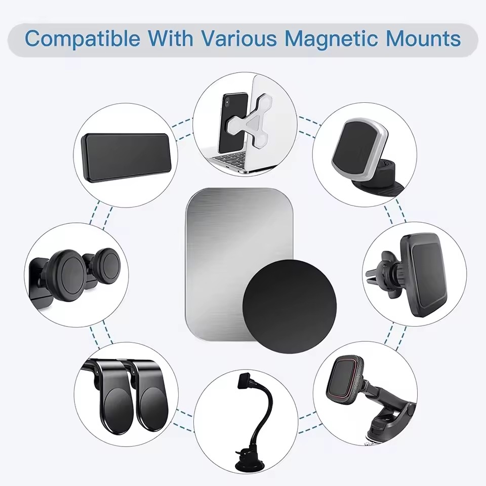Dünne magnetische Metallplatte – Tablet Car Mount Bewertung und Preis