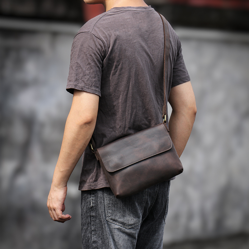 Guro Vintage Echt leder Umhäng – Tablet Shoulder Bag Bewertung und Preis