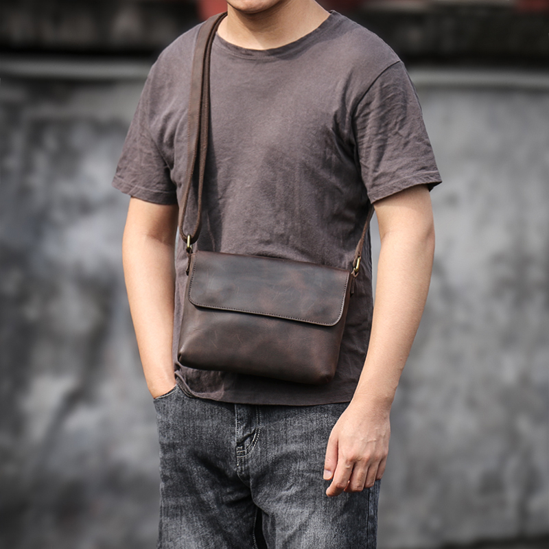 Guro Vintage Echt leder Umhäng – Tablet Shoulder Bag Bewertung und Preis