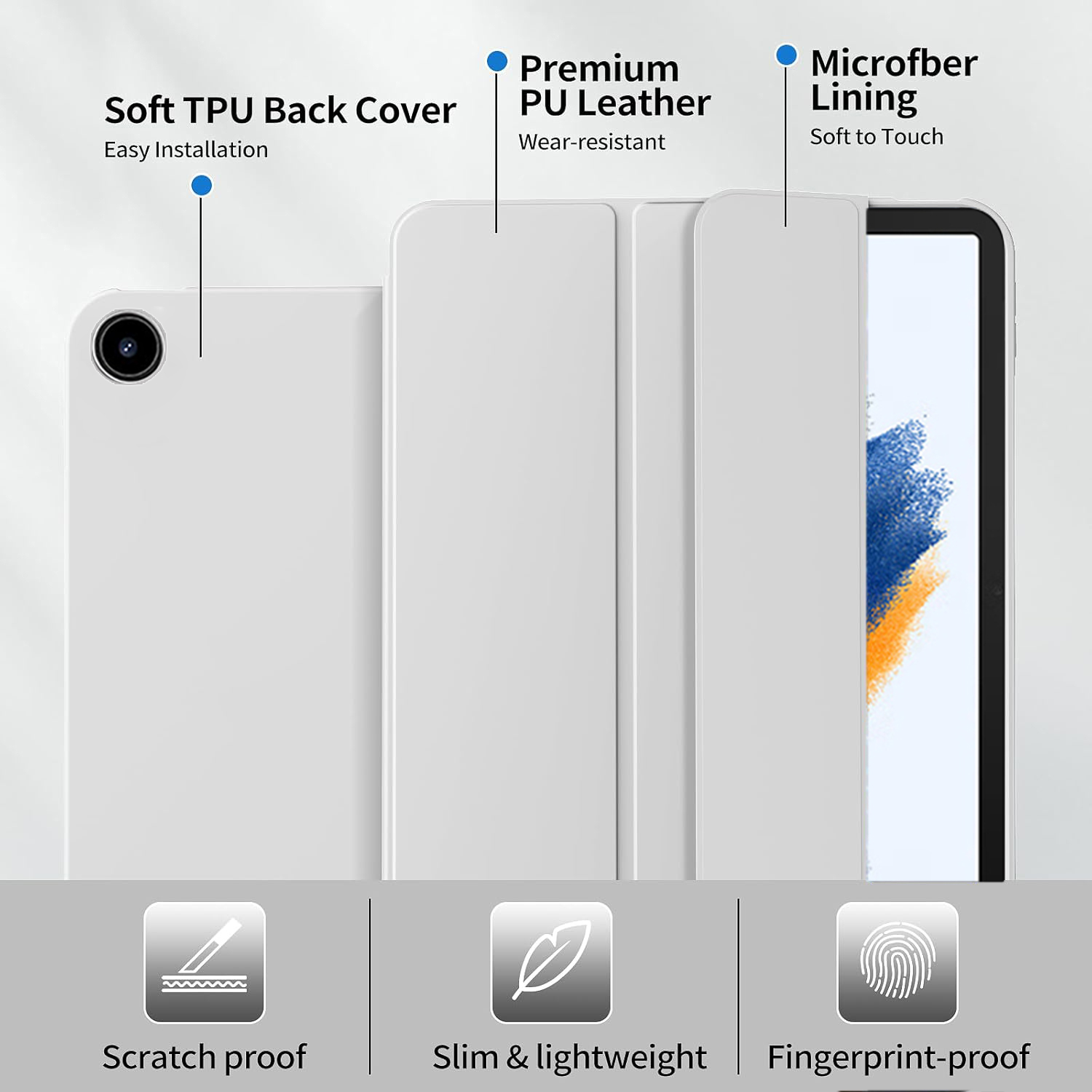 Dreifach faltbare Klapphülle f – Vortex Tablet Accessories Bewertung und Preis