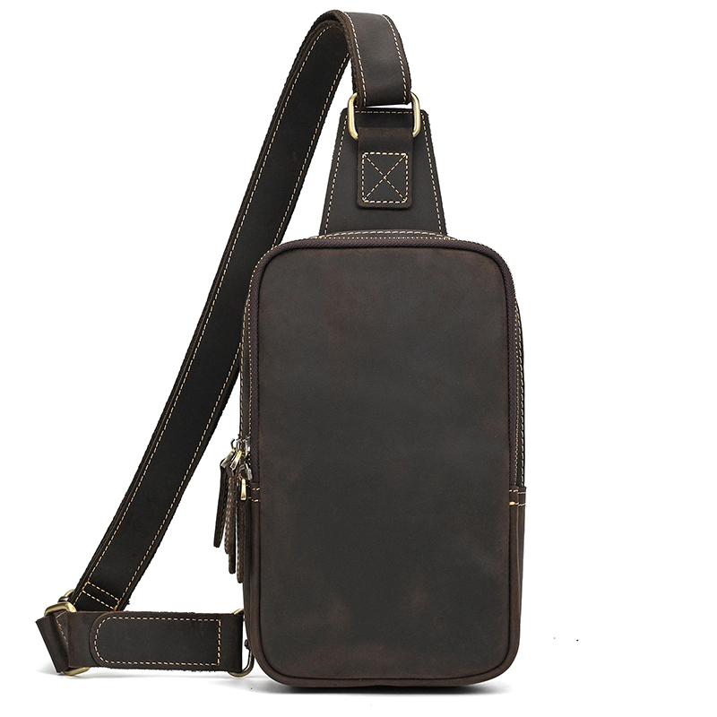 Echtes Leder männer Brust Tasc – Tablet Shoulder Bag Bewertung und Preis