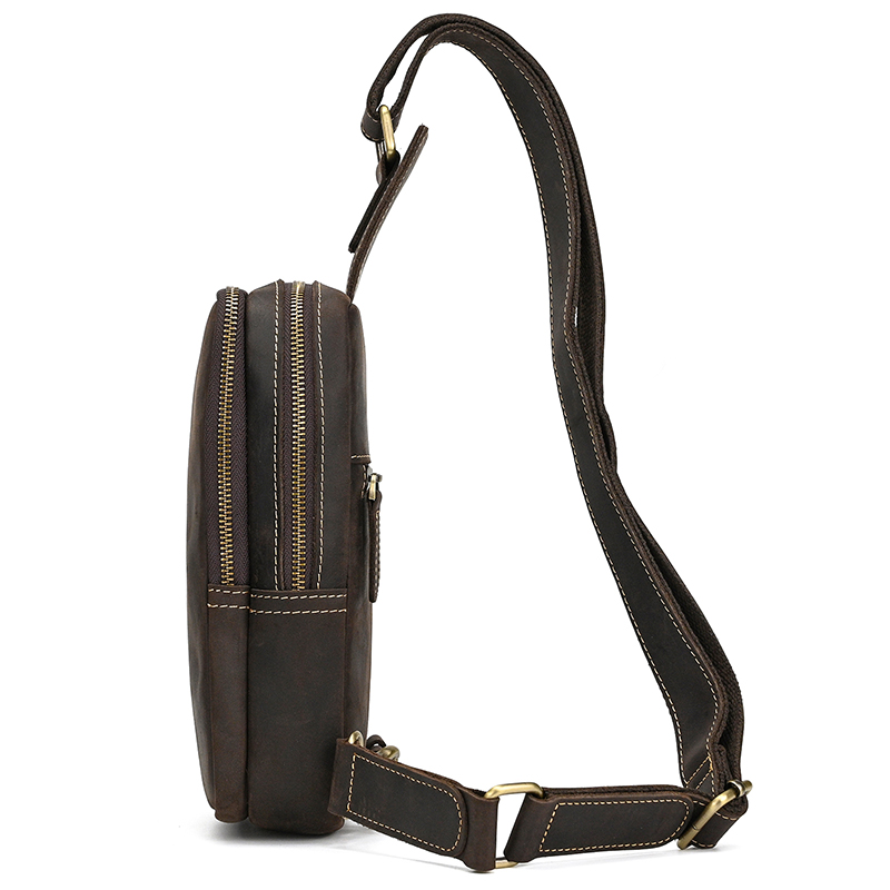 Echtes Leder männer Brust Tasc – Tablet Shoulder Bag Bewertung und Preis