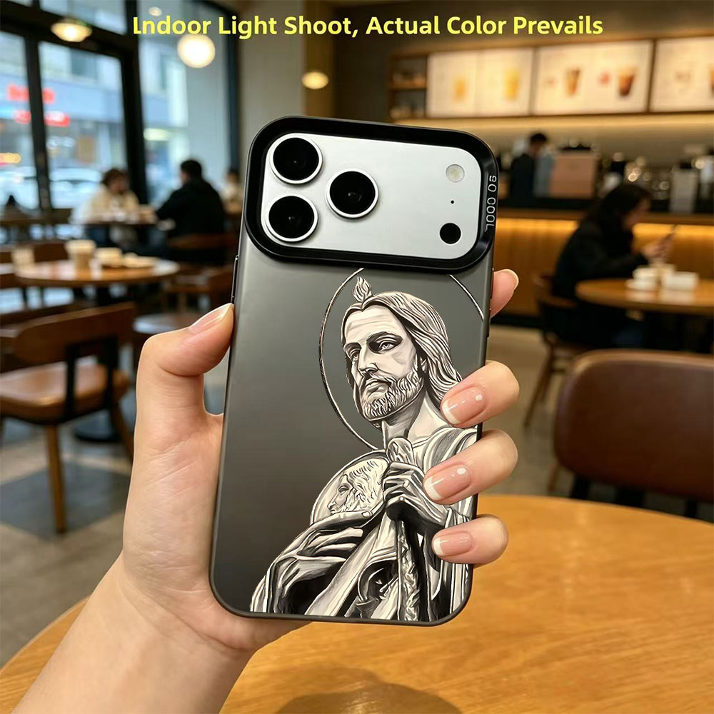 San Judas Tadeo Muster-Design  – Apple Iphone 16 Bewertung und Preis