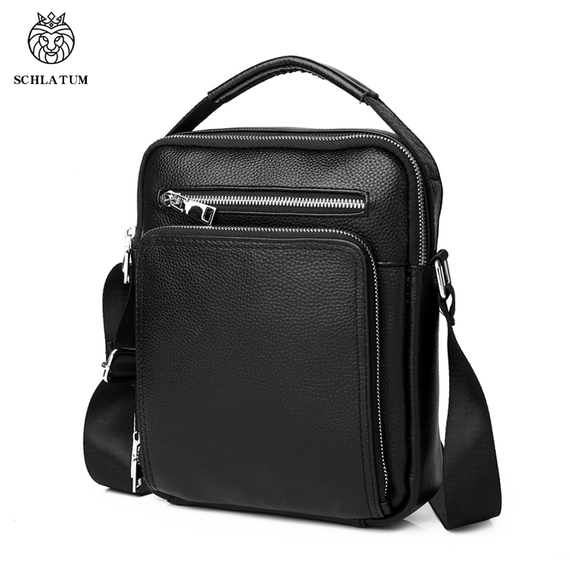 Schlatum Echt leder Männer Umh – Tablet Shoulder Bag Bewertung und Preis