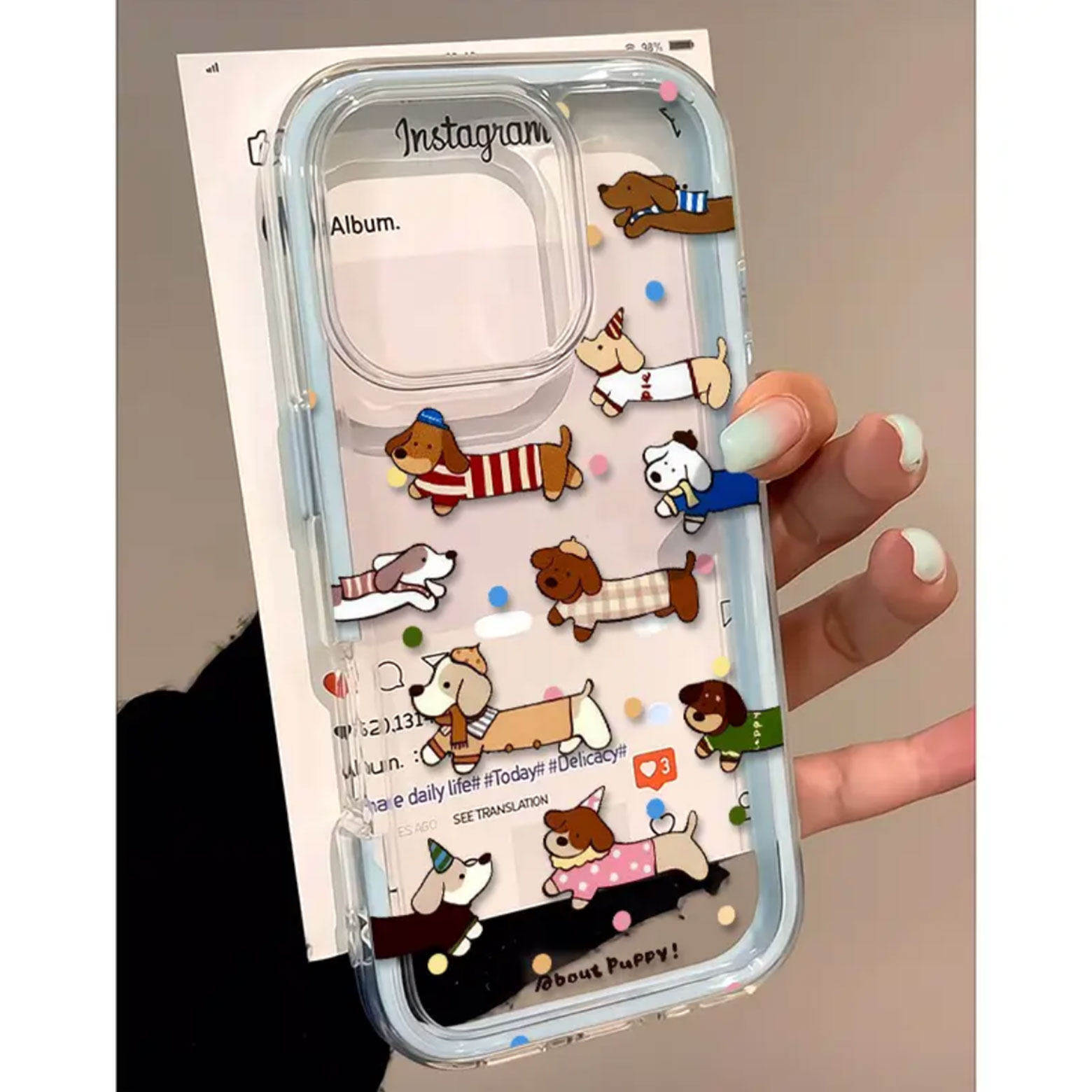 Niedliche Polka-Dot-Dackel 2-i – Samsung Galaxy A55 Bewertung und Preis